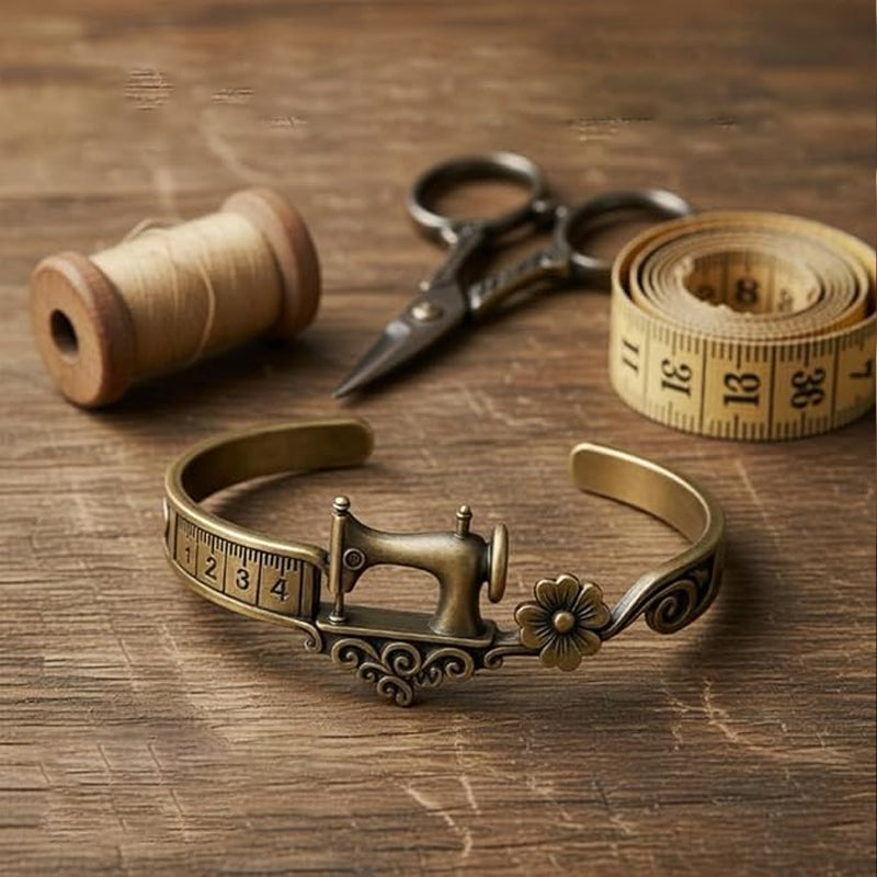 Sewing Machine Themed Bracelet
