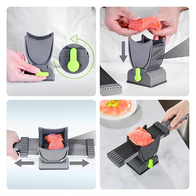 Multifunctional meat slicer