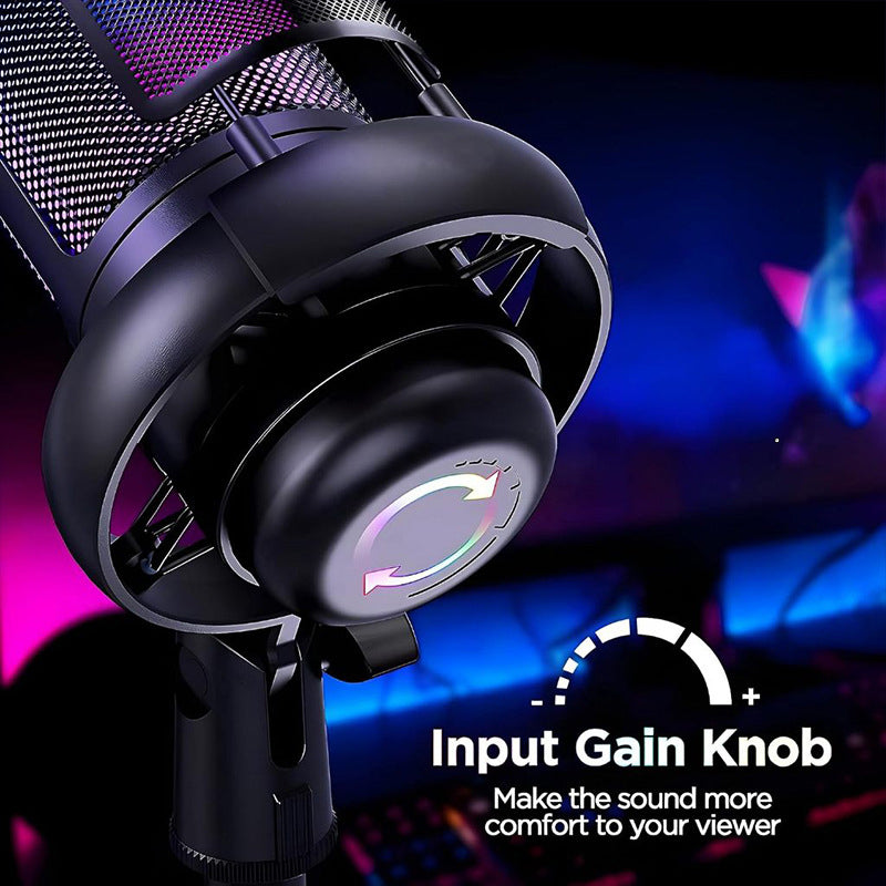 Desktop Mic Stand Portable Foldable Tripod