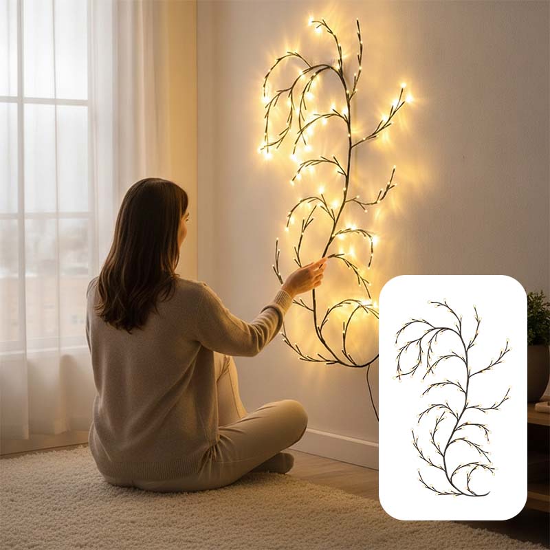 Enchanted Willow Vine Lights for Wall
