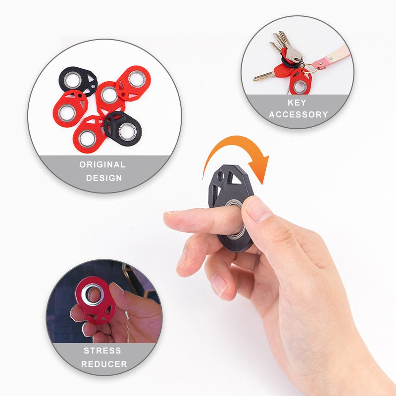 Fingertip Rotating Key Chain