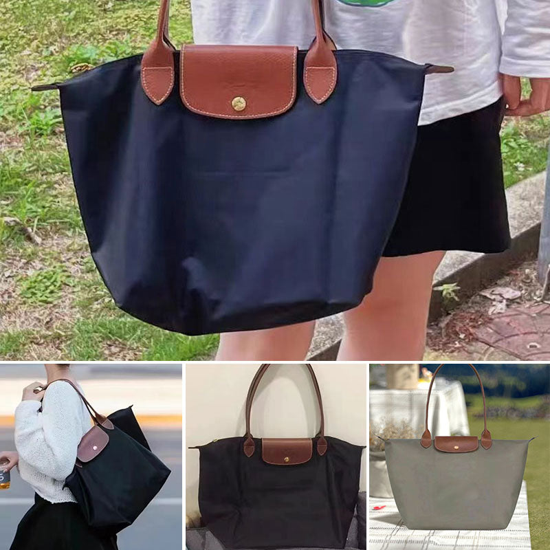 Nylon Dumpling Tote Bag