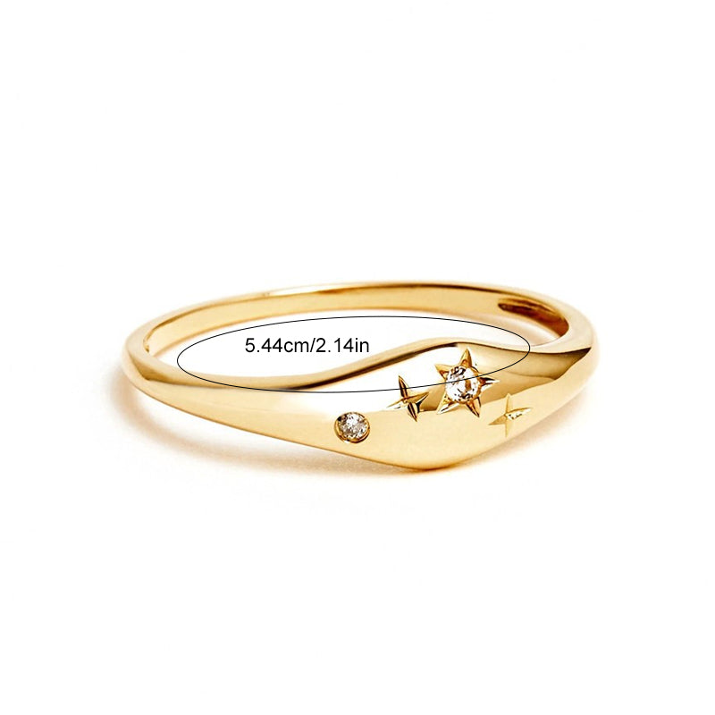 Zodiac Signs Diamond Ring