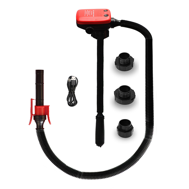 Fuel transfer pump with built-in battery