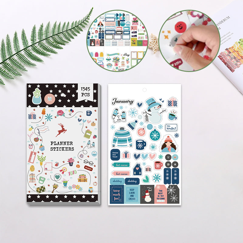 1345 PCS PLANNER STICKERS