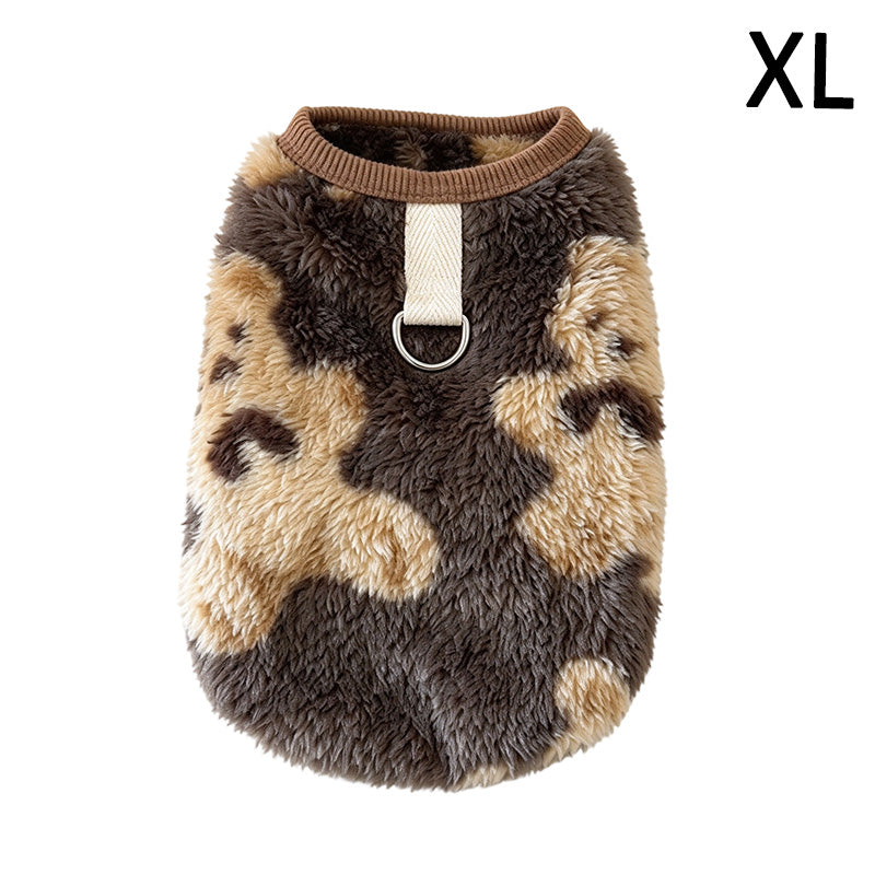 Pet Plush Pull-Tab Vest