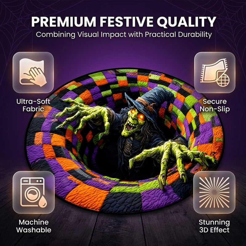 Halloween Round Rug