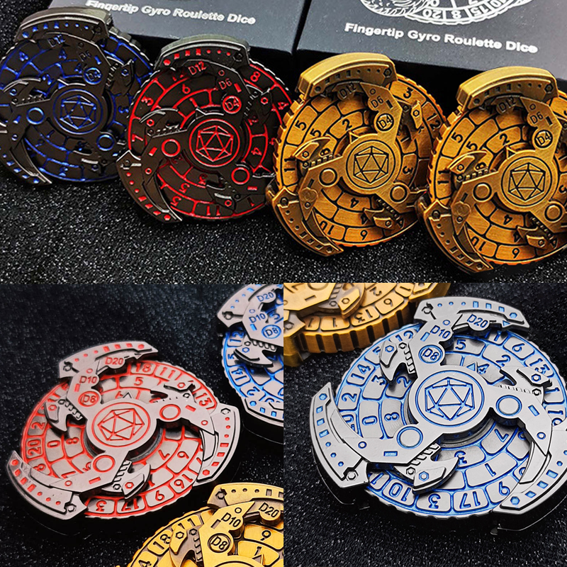 7-in-1 Dragon Metallic Dice