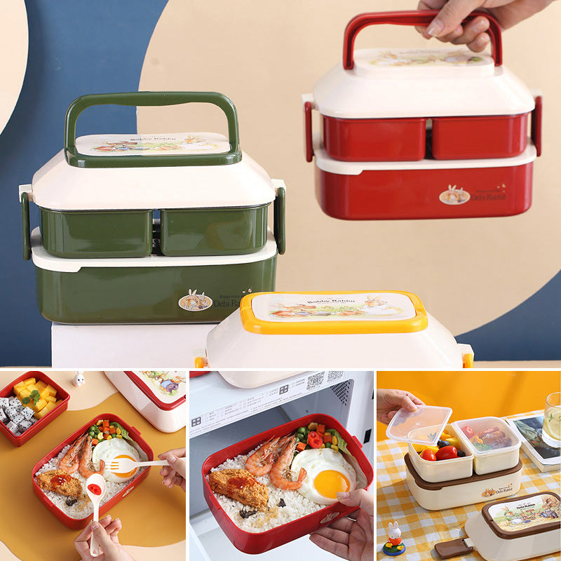 Cute Bunny Kids Lunch Box