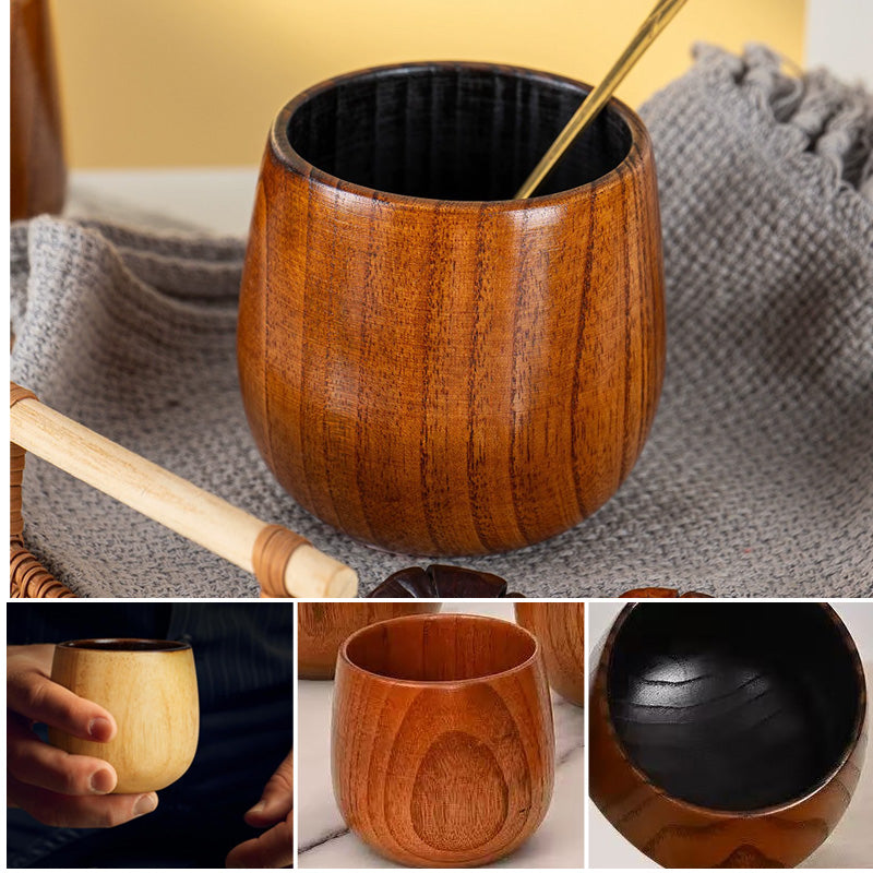 Carbonized Wooden Cup
