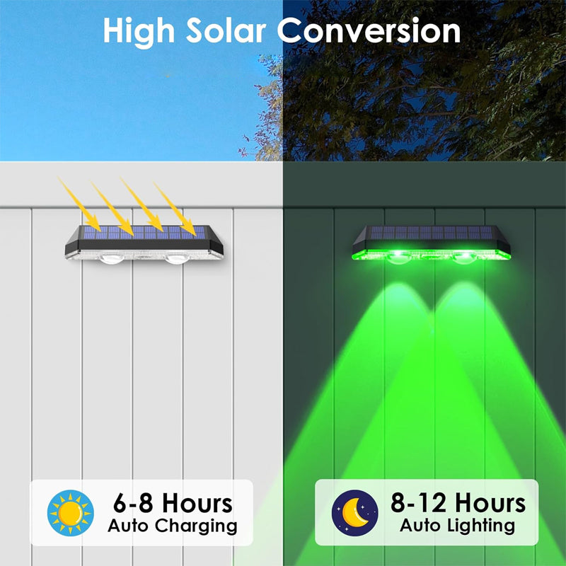 Outdoor Solar Fence Lights