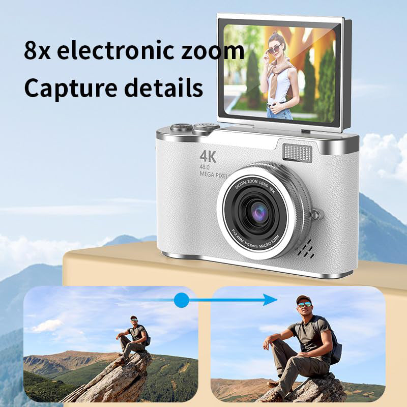 Flip Screen CCD Digital Camera