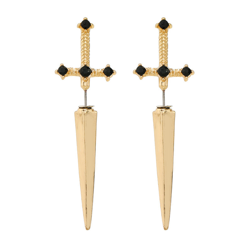 GOTHIC SWORD EARRINGS