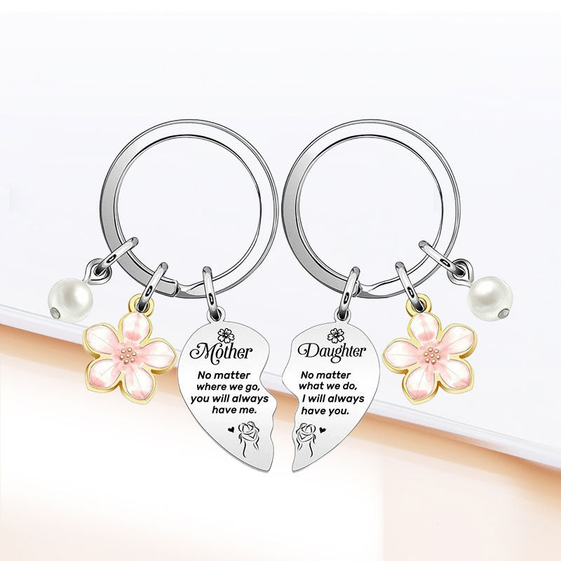Mother's Day Engraved Keychain