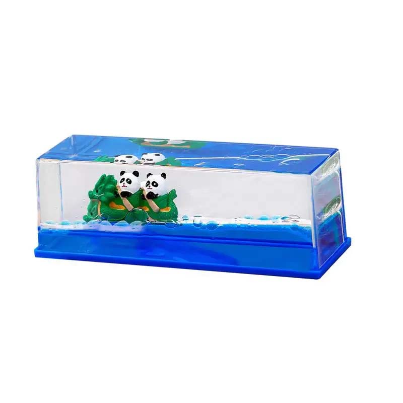 Liquid Hourglass Desktop Decoration