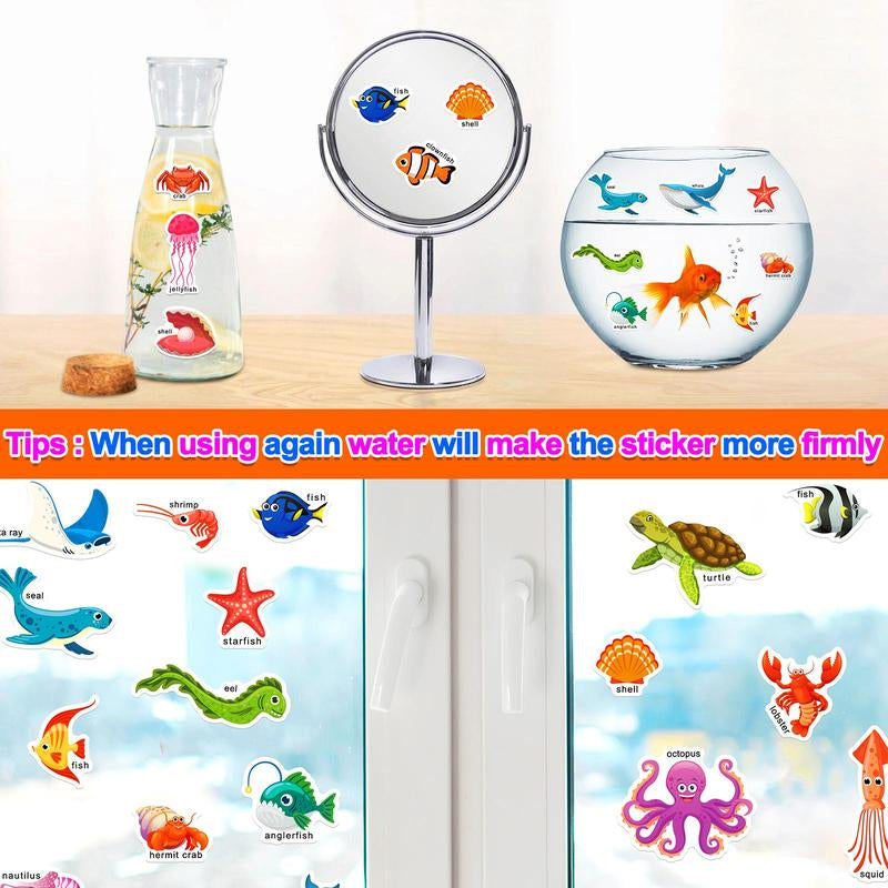 Toddler Waterproof Dinosaur Sticker Book