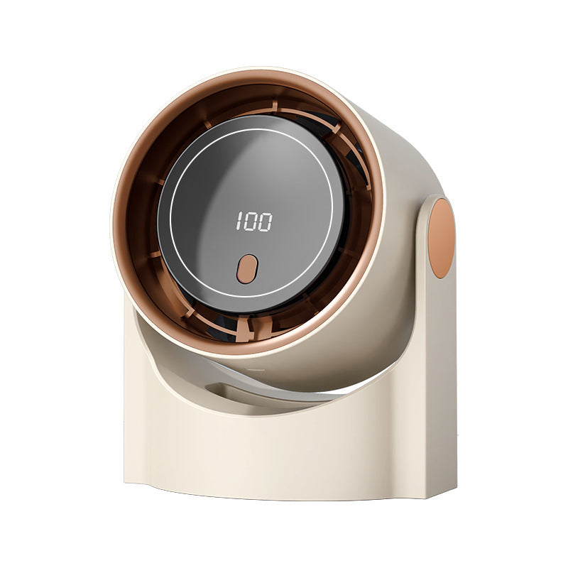 Digital Display Rechargeable USB Fan