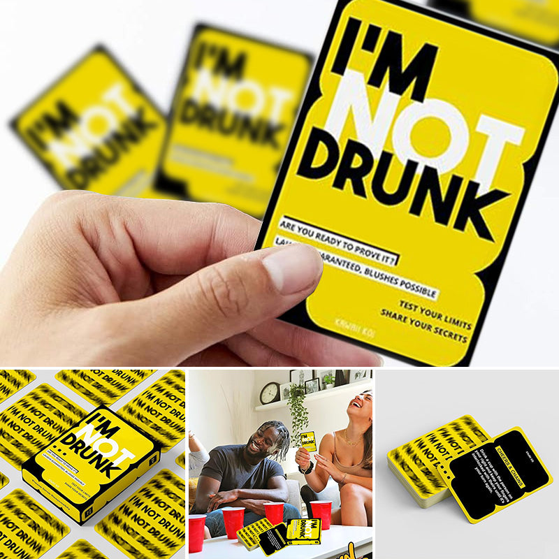 I'M NOT DRUNK - Party Drinking Game for Game Nights