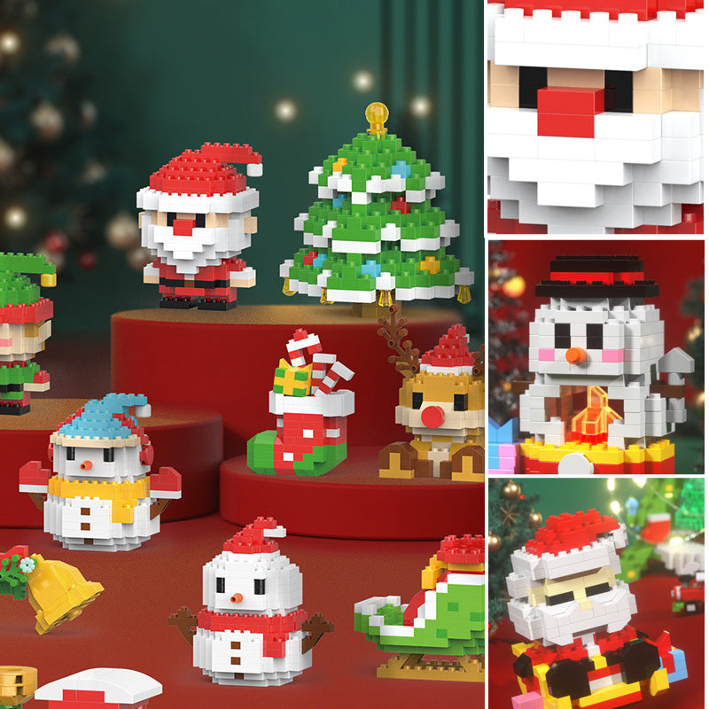 Christmas Building Block Toys