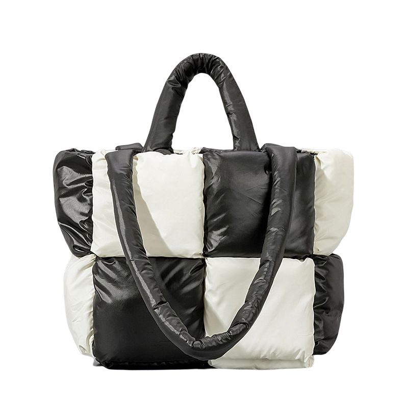 Women Padded Quilted Handbag