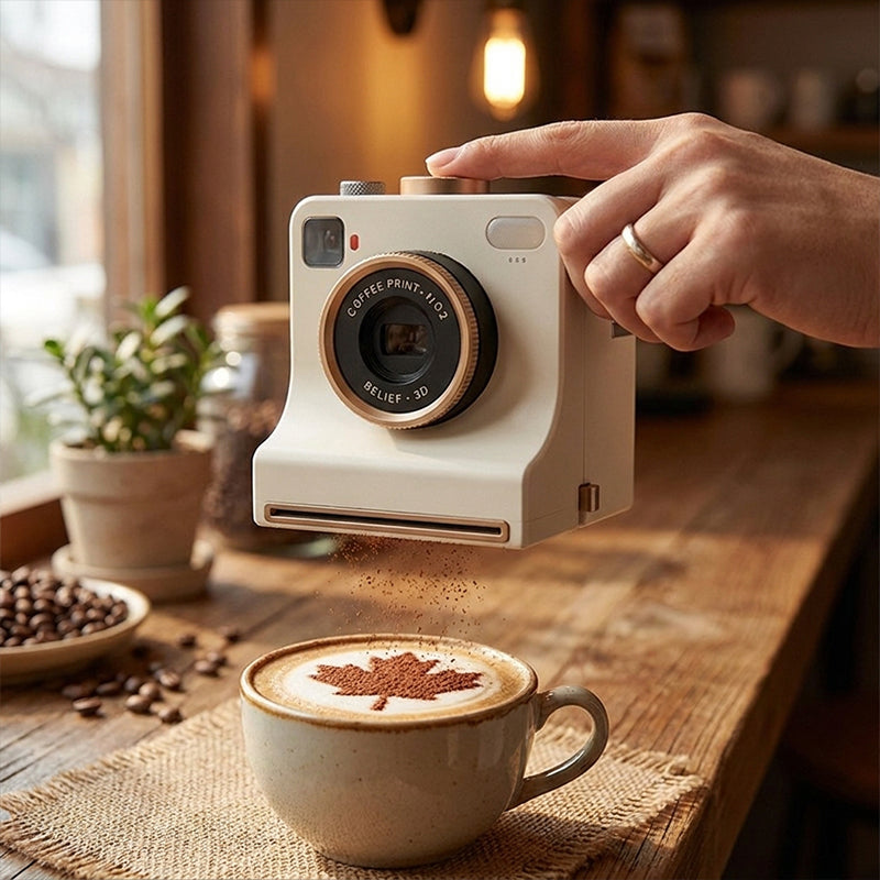 Instant Latte Art Camera