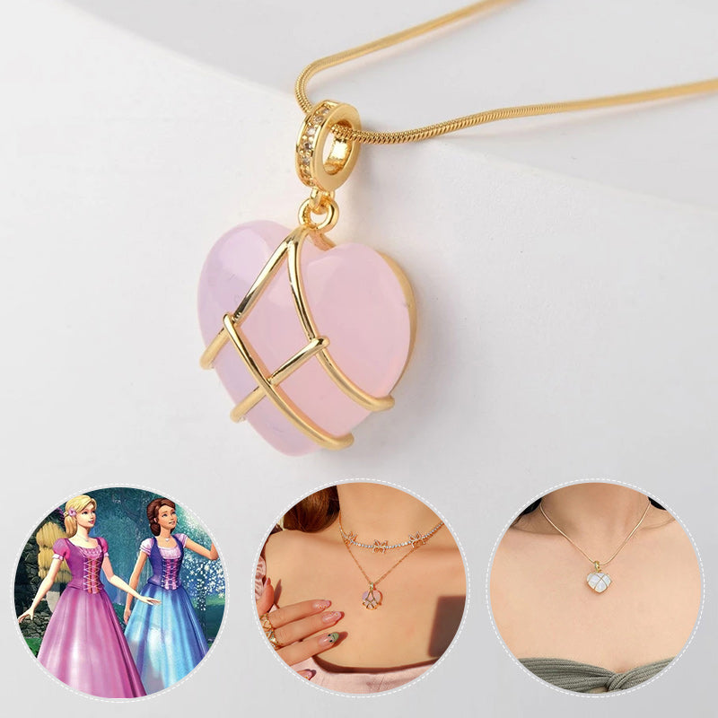 Barbie Heart Necklace