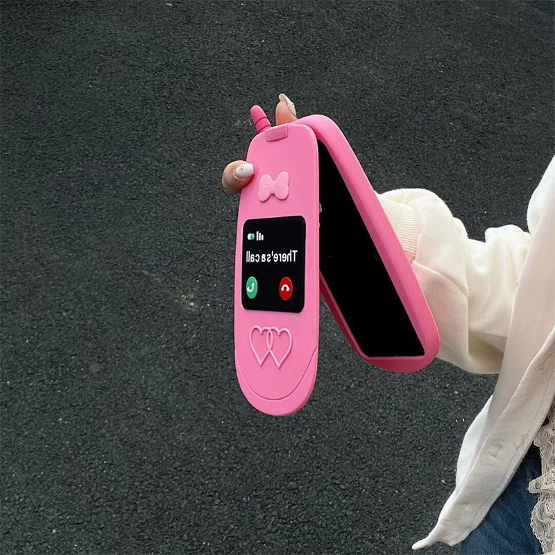 Silicone Flip Phone Case