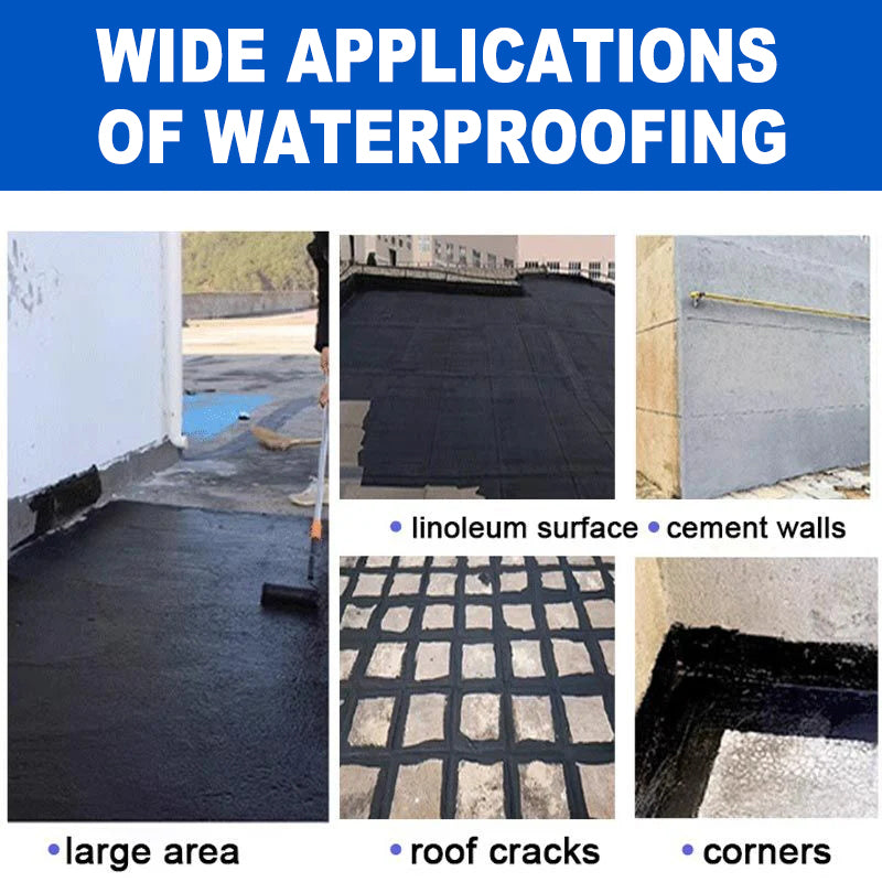 Leak-proof environmentally friendly waterproof coating