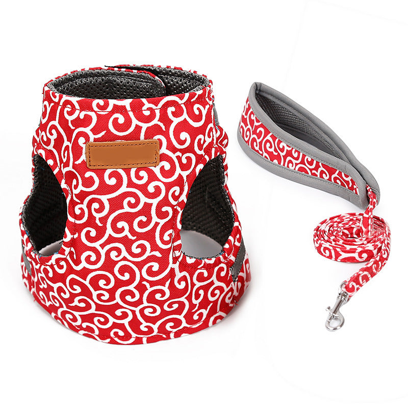 Cat Vest Harness and Leash Set to Outdoor Walking