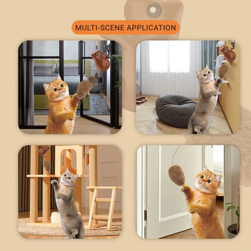 Squirrel Smart Cat Toy