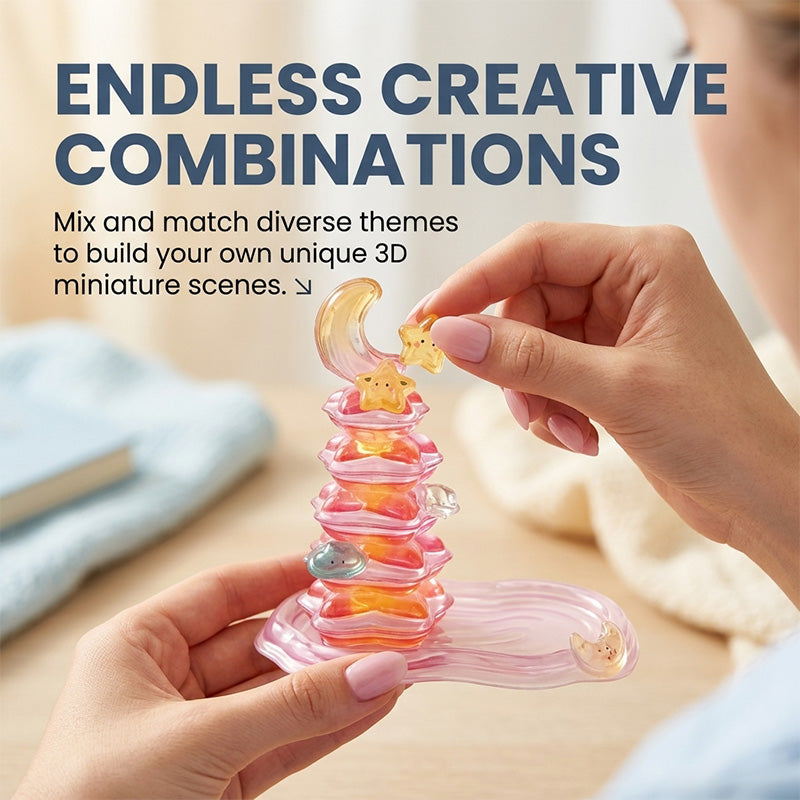 3D Relief Puffy Stickers