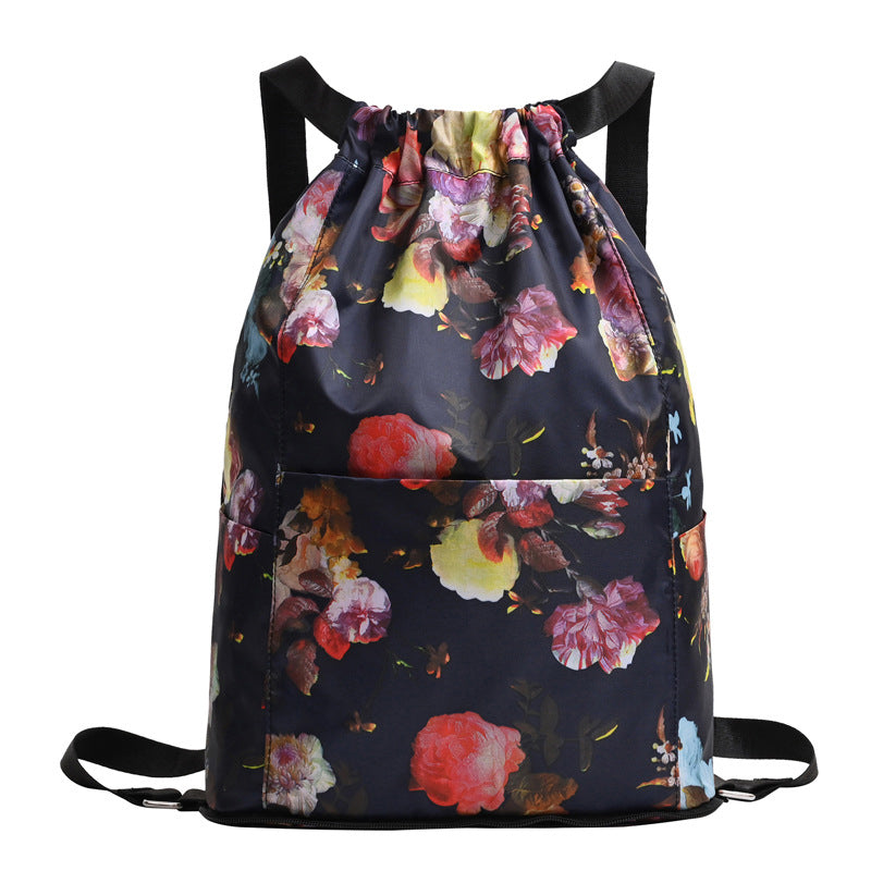 Ethnic Style Drawstring Shoulder Bag