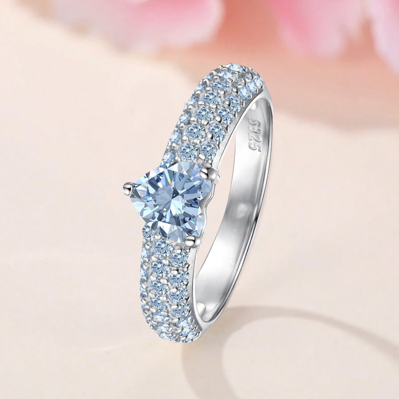 Love Diamond Zircon Ring