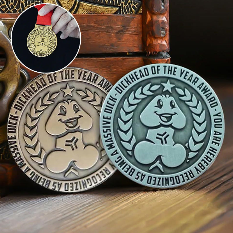Hilarious Dickhead of the Year Challenge Coin
