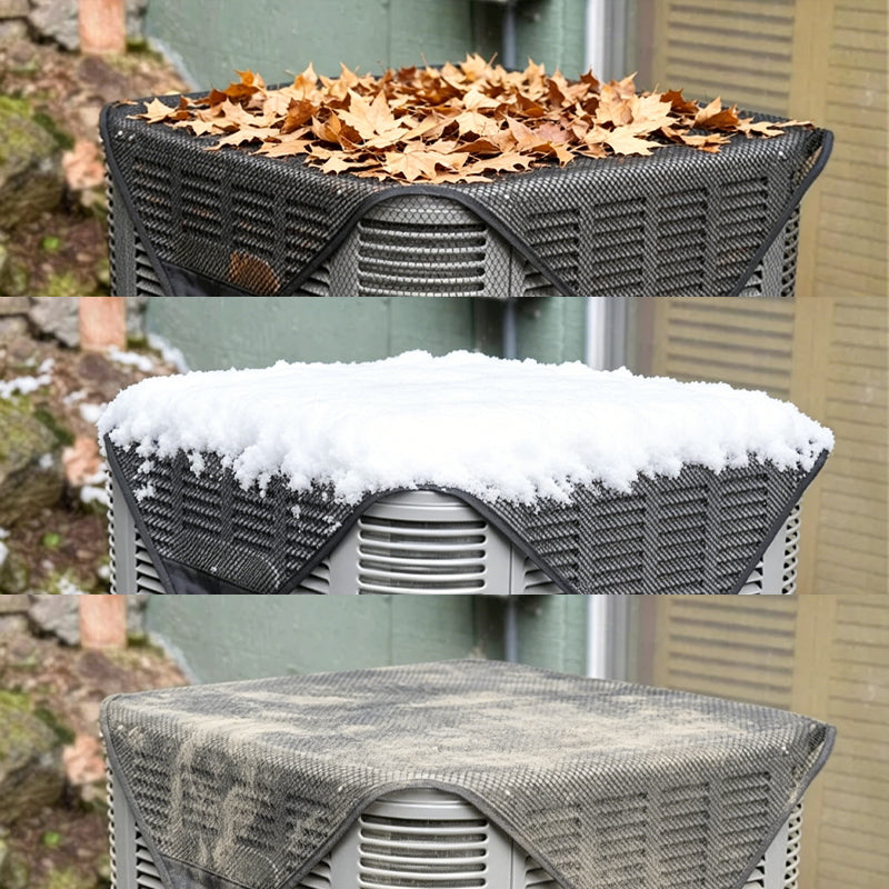Outdoor AC Condenser Protective Mesh Cover