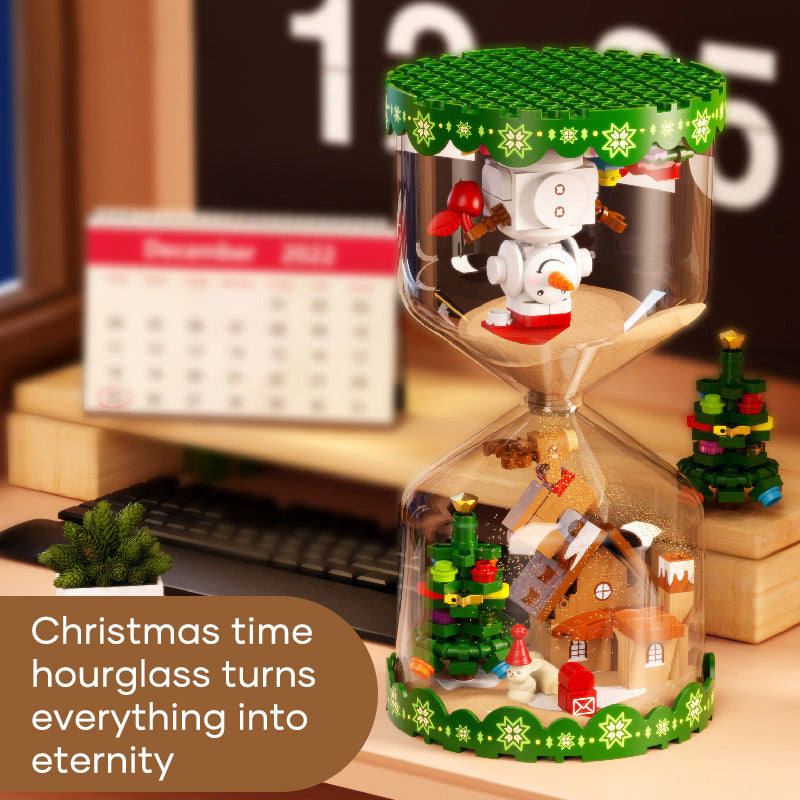 Christmas Hourglass Jigsaw Puzzle