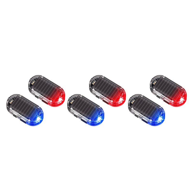 Solar Car Anti-Theft LED Warning Light