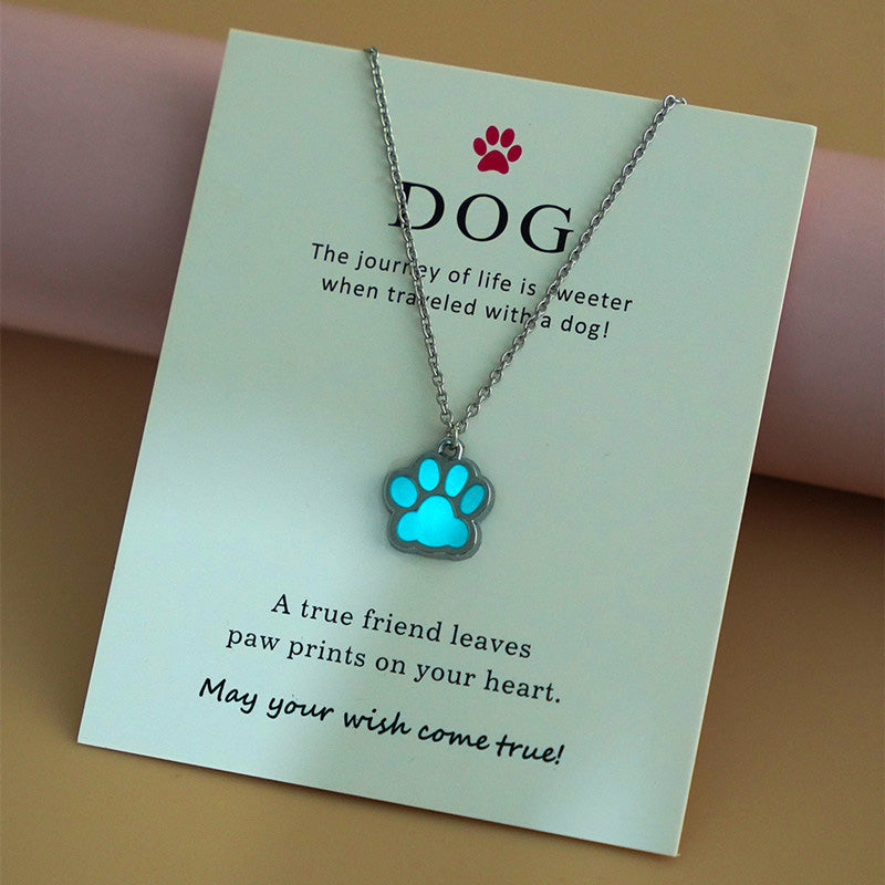 Dog Paw Necklace