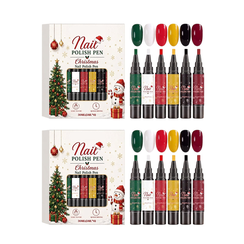 DIY Christmas Gel Nail Polish Pen
