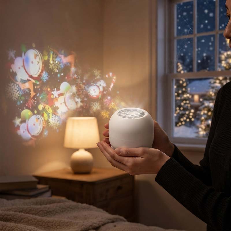 Christmas Snowflake Projector Light