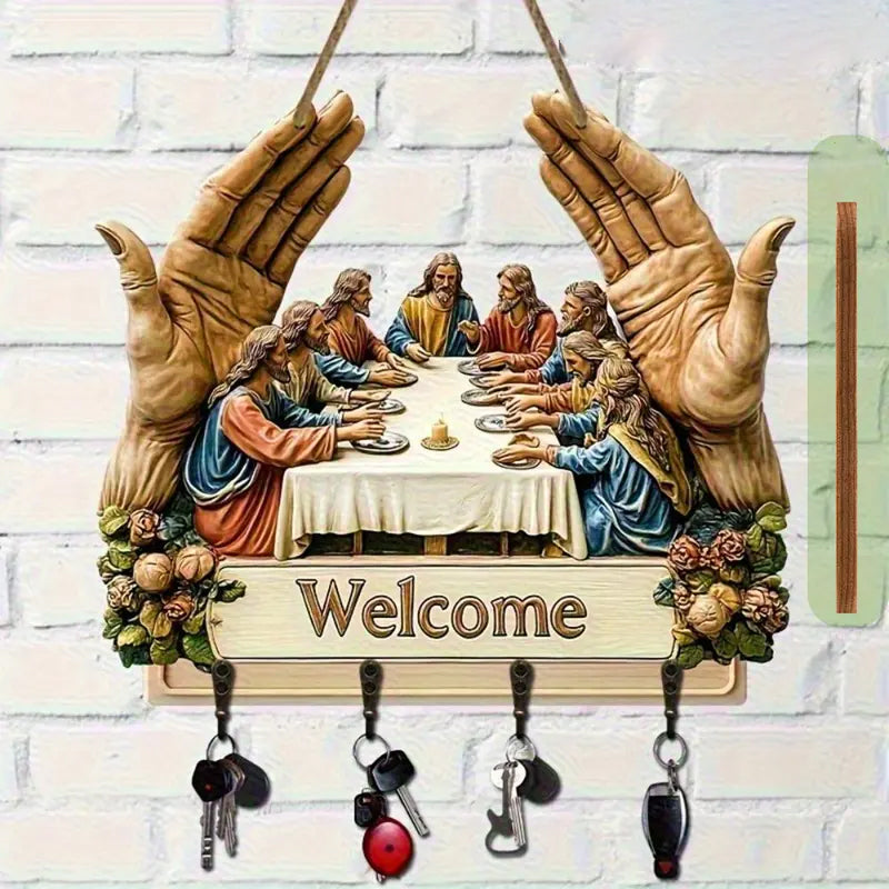 Key Rack Decorative Hanging Accessory