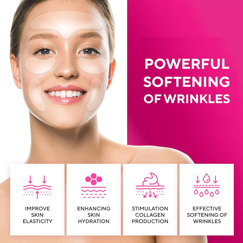 Silicone Face and Forehead Wrinkle Patches