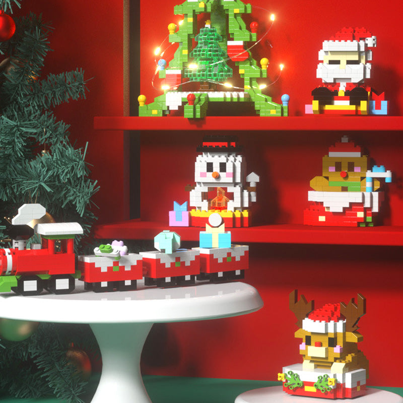 Christmas Building Block Toys