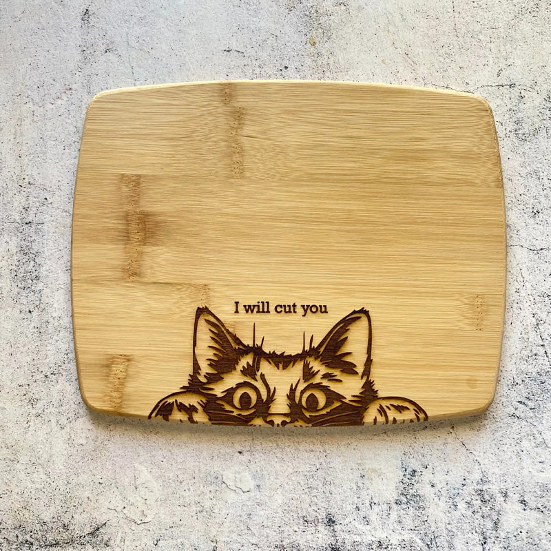 Funny Bamboo Cutting Board