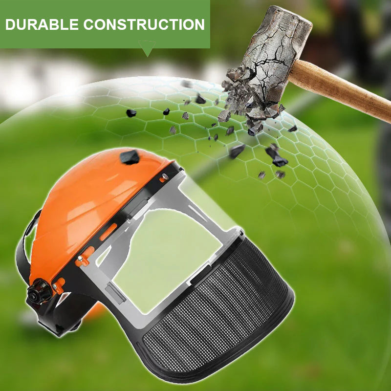 Clear Vision Face Cover for Construction Work