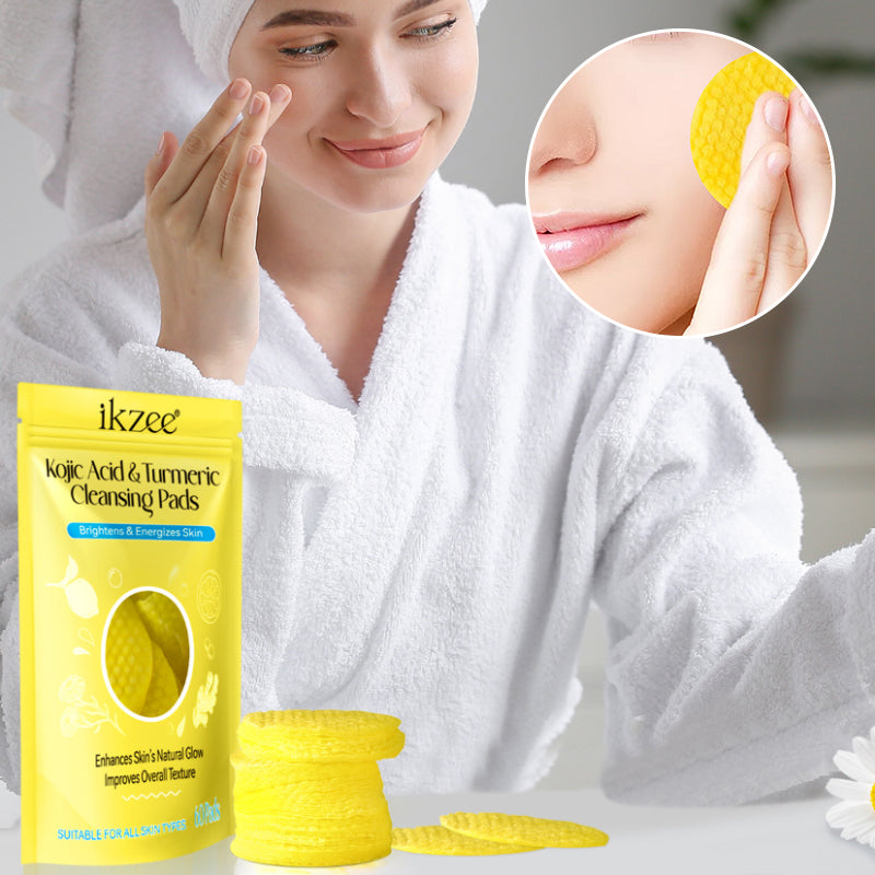 Turmeric Cleansing Exfoliating Pads, Facial Cleansing Skincare