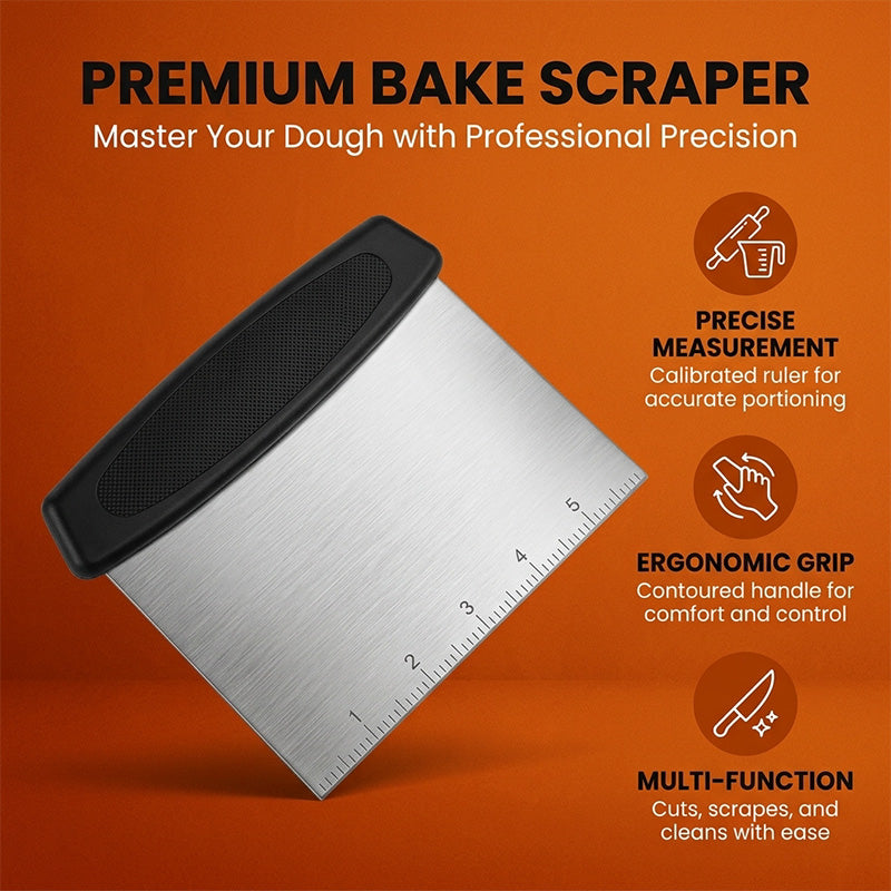 Stainless Steel Dough Scraper