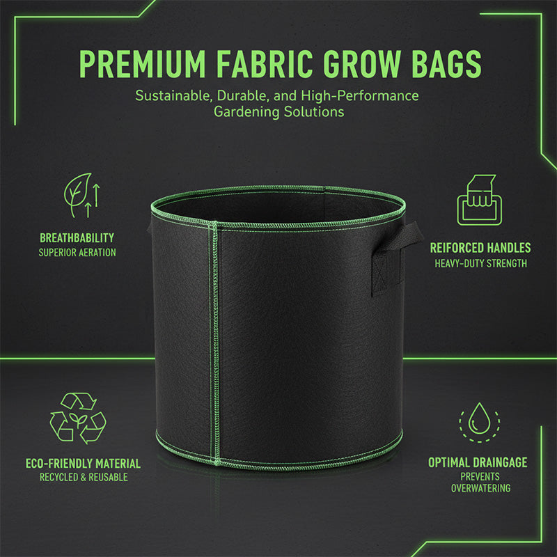 Fabric Aeration Planter Bags