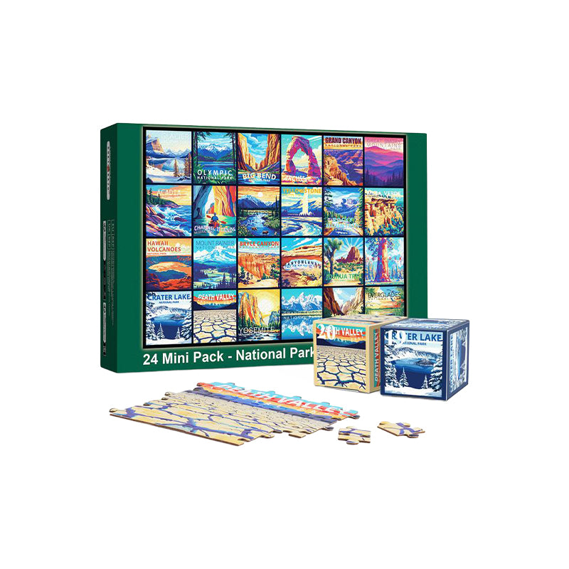 24 Mini Pack 1000 Pieces Jigsaw Puzzle