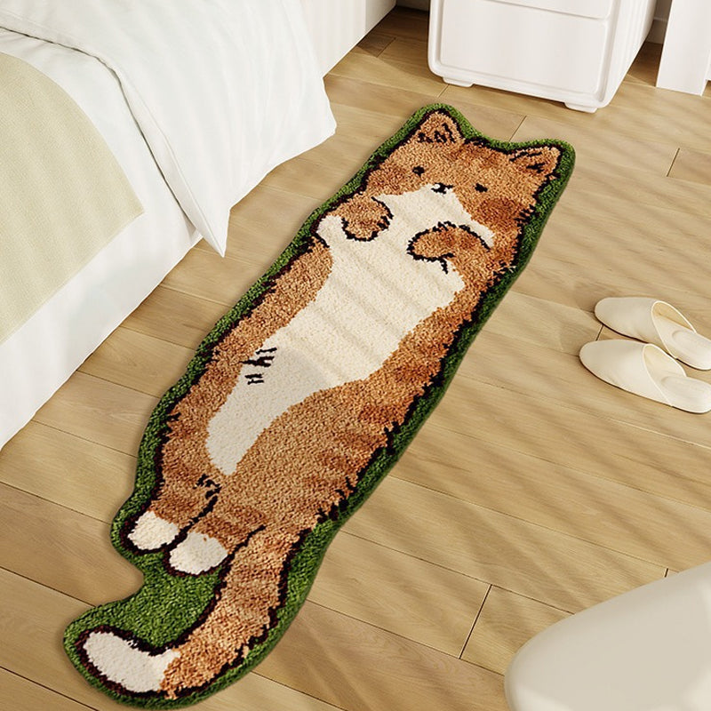 Cartoon Cat Bedroom Carpet
